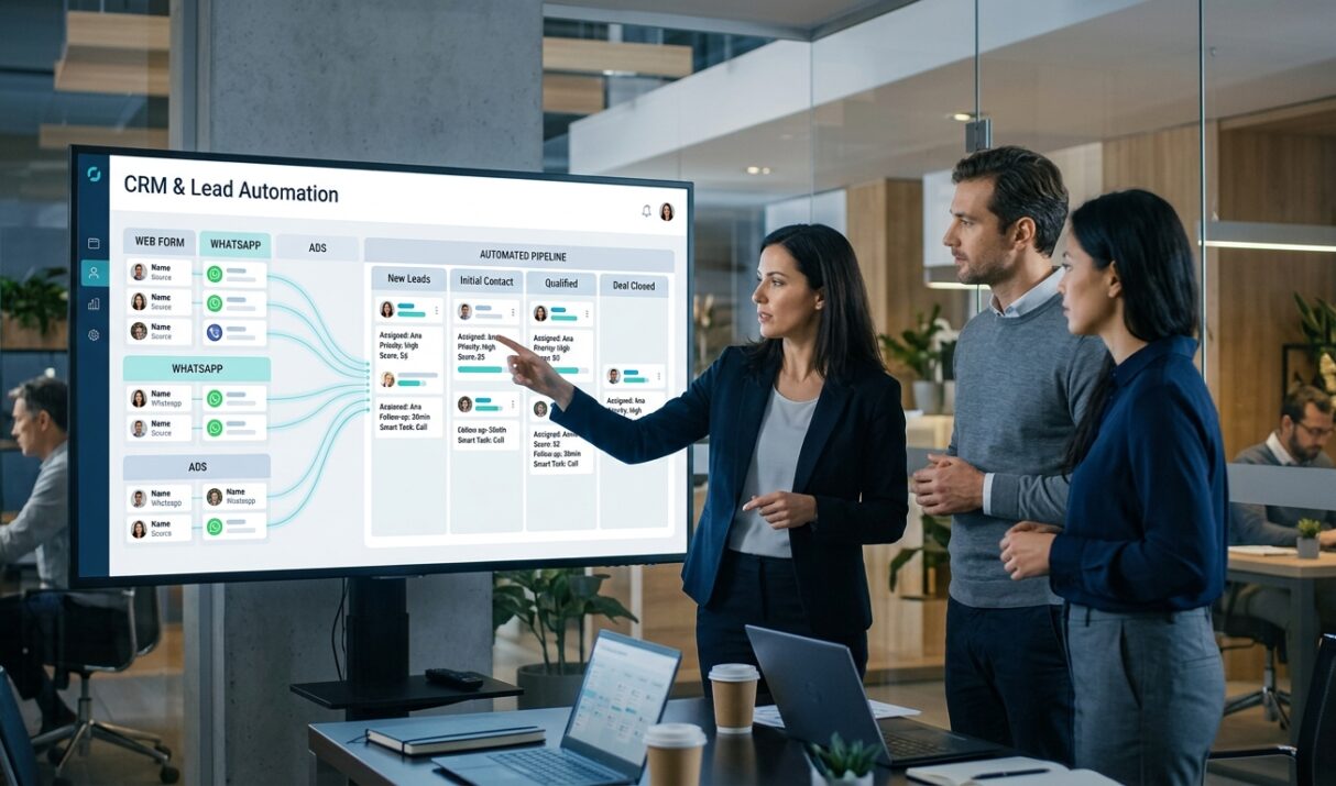 Automatiza el seguimiento de leads antes que se enfrien