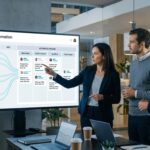 Equipo de PyME usando un CRM para automatizar seguimiento de leads desde distintos canales