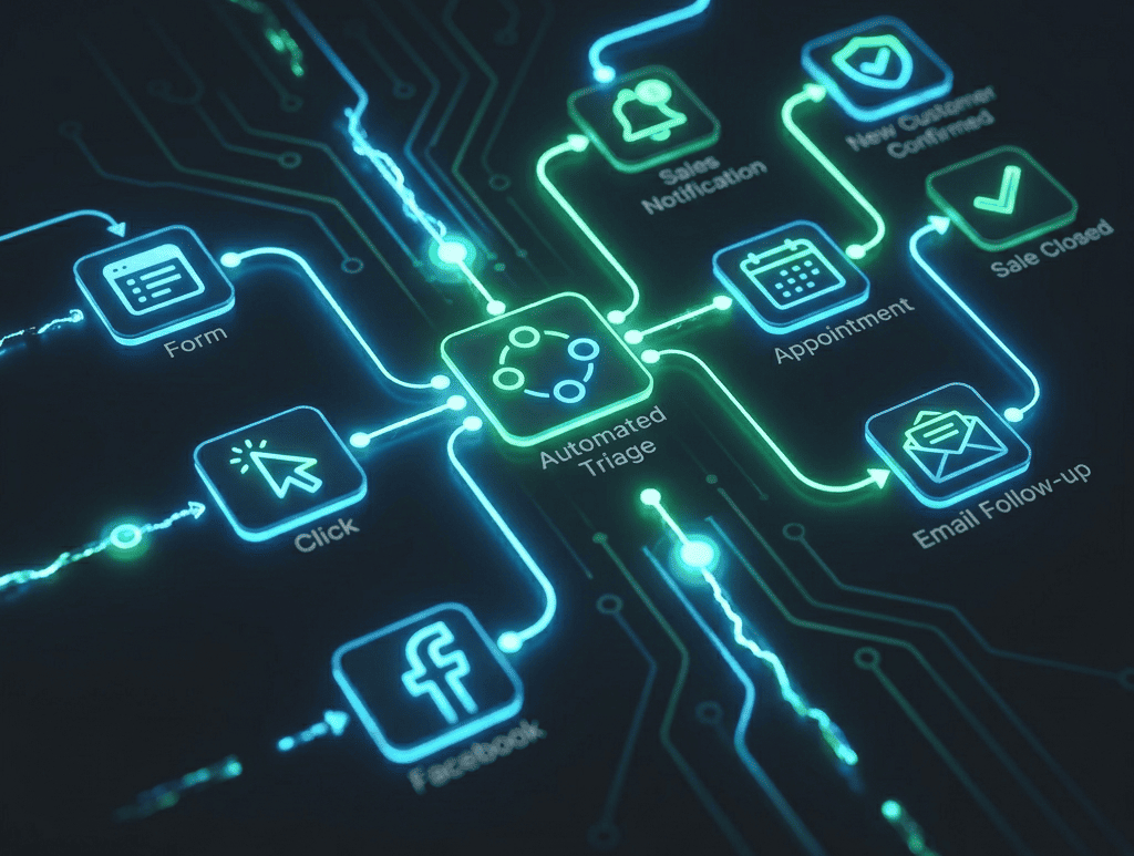 nodos conectados ventas crm seguimiento redes socuales