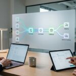 Interfaz SaaS que centraliza automatización de pedidos desde varios canales empresariales